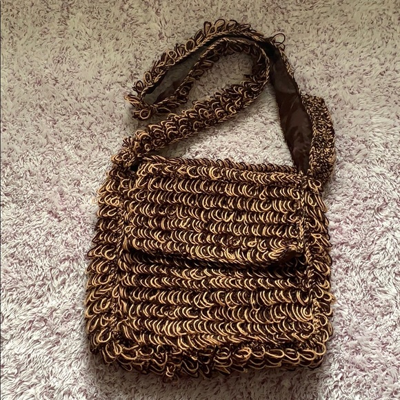 Handbags - Handmade crochete crossbody bag